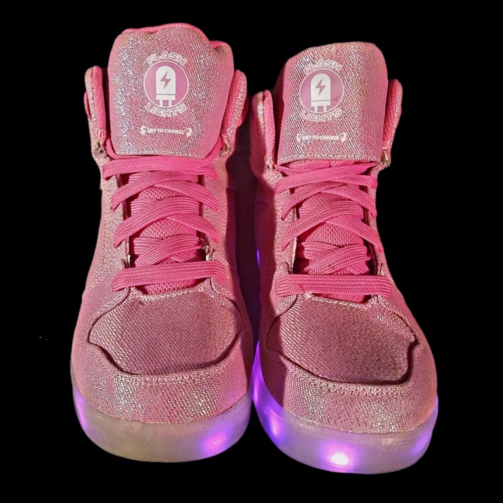 Flash light light up dance shoes